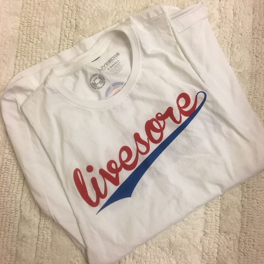 Livesore XS muscle tank, probably XS unisex or men